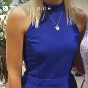 Wonderful short blue dress